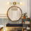 Eastin Dimmable Brass Wall Sconce 2-Light 5