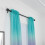 Bifavgk Gradient Tulle Door Curtain Panel 1 Pc Purple 4
