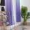 Bifavgk Gradient Tulle Door Curtain Panel 1 Pc Purple 5