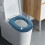 Strikket toiletpude Universal Fit Blå 4