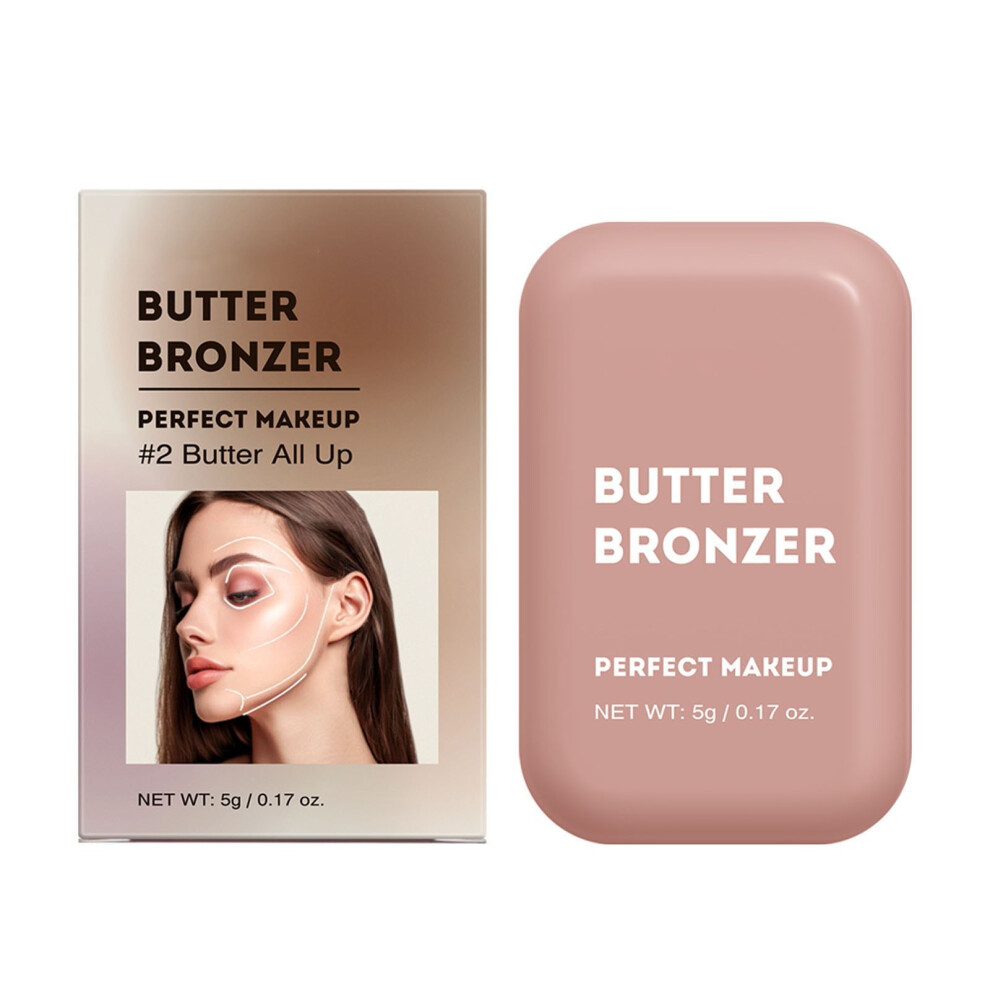 (B) Beauty Tricolor Relief Rose  Three-dimensional Carved Pearl Light Shape High Gloss Powder Blusher Integrated 5g
