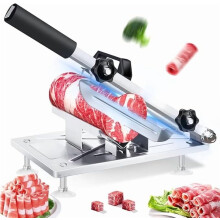 Fatiador de carne congelada em aço inoxidável com espessura ajustável
