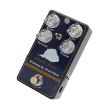 MOSKYAUDIO FX Pedal - dunkelblau, 11,5 x 7 x 5,5 cm, 9V