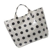 Sac de vacances en PVC souple avec sac à main intérieur-Noir