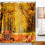 Herfstbos douchegordijn 70x75 inch polyester 1