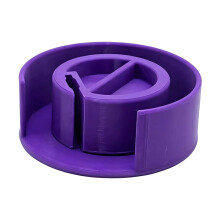Soft Ruler Storage Container Measuring Tape Storage Box-Purple