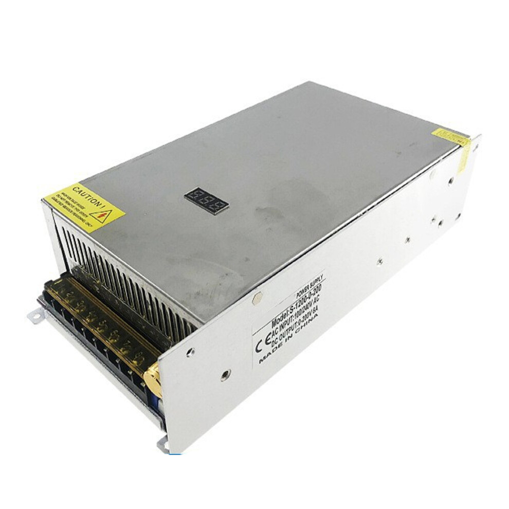 Industrial 1200W Power Supply 0-200V Adjustable-0 To 150V 8A 7627001478299