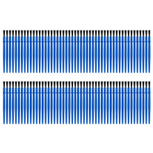 100 stuks kleurrijke kindertekenpennen kwast-Donkerblauw model 8