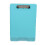 Portable Plastic Clipboard with File Storage Box and-mint green 1