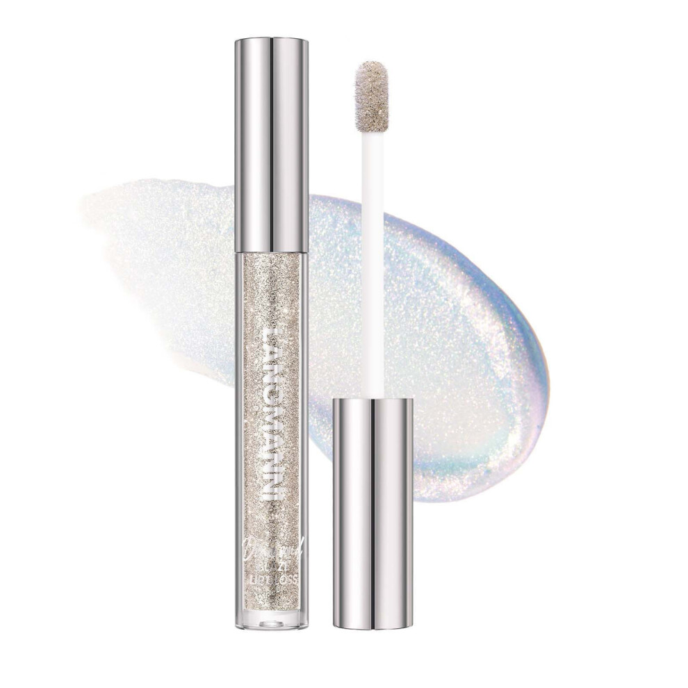 White (A) Transparent Lip Dudu Lip Moisturizing And Moisturizing Pearl Glazed Lip Glaze Water Gloss Lip Color Lip Oil 6Ml