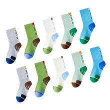 5 Pair Stretchable Athletic Sock Cotton Texture Suitable-XXL