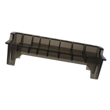 Space Saving 8Slot Clippers Guard Keeper Clear Case Hair-Black
