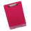 Portable File Writing Board with File Case Plastic-rose red 1