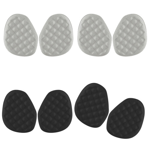 4 Paar High Heel Insert-schwarzes graues Betriebssystem