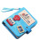 Bloc-notes Scrapbook pour Journal de voyage, avec Pages-bleu 1