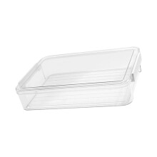 Clear Plastic A4 File Case Paper Holders Desk Storage-large