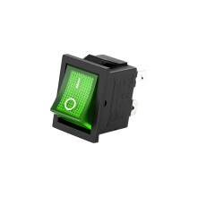 2 Position 4 Pin Boat Rocker Switches LED Indicator for Marine
