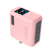 Silikon-Schutzhülle für B2697 140 W Ladeblock-Rosa