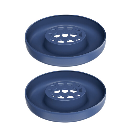 Replacement Earpads Silicone Ear Cushion Earmuffs for-Blue