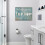 Ocean Beach Canvas Wall Art 16x12 in 5