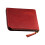 Elegant Foldable Wallet Compact Coin Purse Change-Burgundy 1
