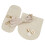 Handmade Bag Accessories Set PU Leather Bottom-Silver white 1