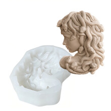 Leichte Medusa-Silikonform für einzigartige DIY-Kreationen und
