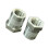 Pair 12Mm Aluminum Battery Terminals with 8Mm Knurl Quick 1