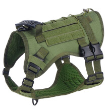 Dog Vest Harness for Running, Swimming-Army Green M