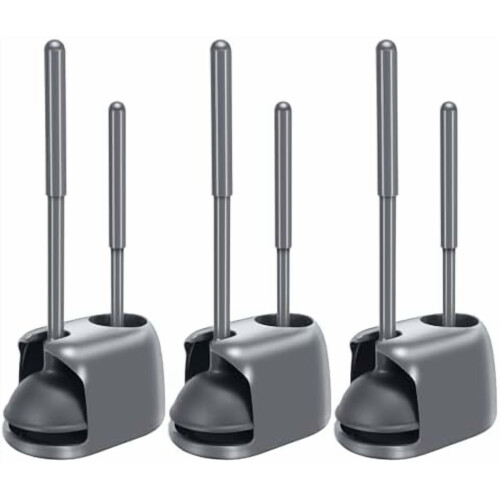 Tacar Scuab Leithris agus Plunger le Caddy