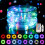 17 meter RGB LED-trampolinrepljus 150 lysdioder 1