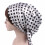 Polyester Night Sleep Cap with Bow Knot – One Size 2