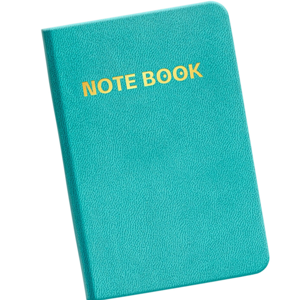 Pocket Size Notebook With 196 Pages Ribbon Bookmarks- Green 7751001426216
