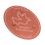 Kupfer-Disk-Vogelbad, 99,99% Cu, 40 g, 10  10  0,8 cm 1