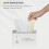 21 Gallon Drawstring Trash Bags 60 Count White 4