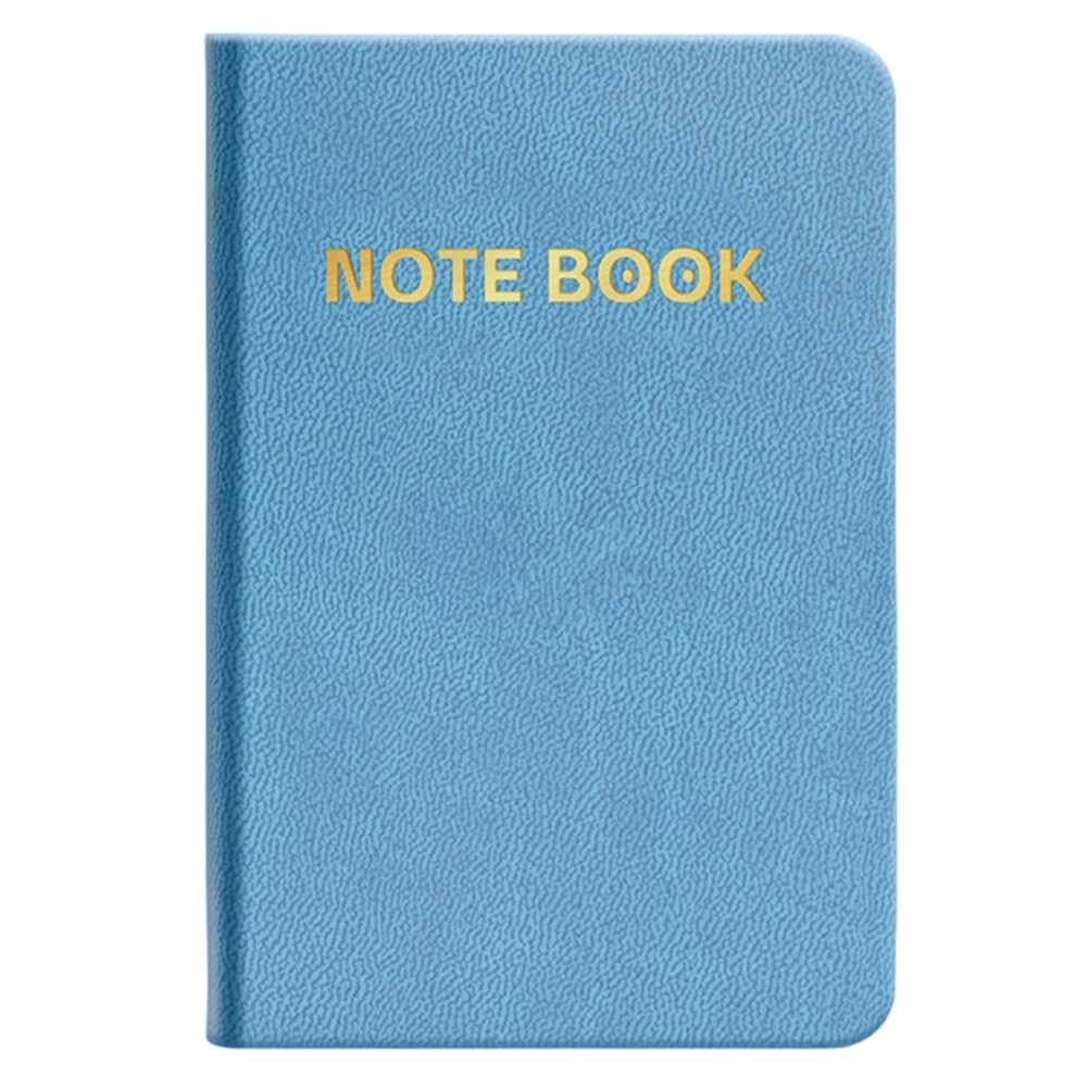 Pocket Size Notebook With 196 Pages Ribbon Bookmarks- Blue 7751001426209