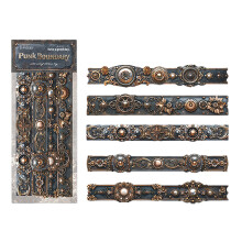 Decorative Bulletin Board Trim for School,-Heavy copper pattern