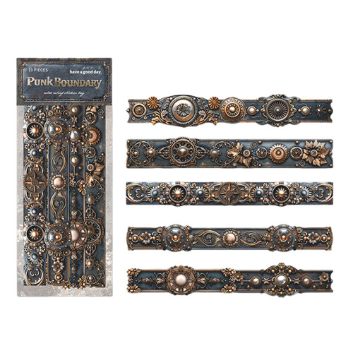 Decorative Bulletin Board Trim for School,-Heavy copper pattern