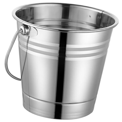 Cubitera de acero inoxidable con asa 2