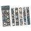 Bulletin Board Borders Straight Chalkboard- Blue Flame Real 1