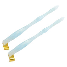 2Pcs Resin Dip Pen Holder with Adjustable Flange for-Blue