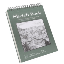 Art Drawing Pad Sketchbook Strong Binding Friendly-bean green