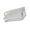 Heavy Duty Acrylic Bookend Sliding Action Book Support Space 1