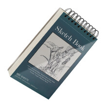 Artist Sketchbook Twin Wire Binding Drawing Pad 100 Sheets