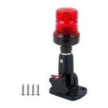 Weather Resistant 4 Color Marine Navigation-Adjustable base red