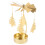 Golden Iron Rotatable Candlestick Holder 1