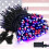 200 LED 66ft Halloween String Lights Purple Orange 8 Modes 1