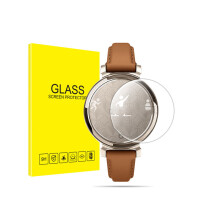 Displayschutz aus gehärtetem Glas für Smartwatch (2er-Pack) Garmin Lily 2