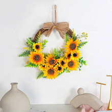 Guirlanda artificial de girassol de 30 cm (11,8")