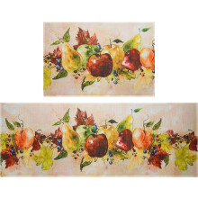 Vintage Fruit Keukenkleed Set 2-delig